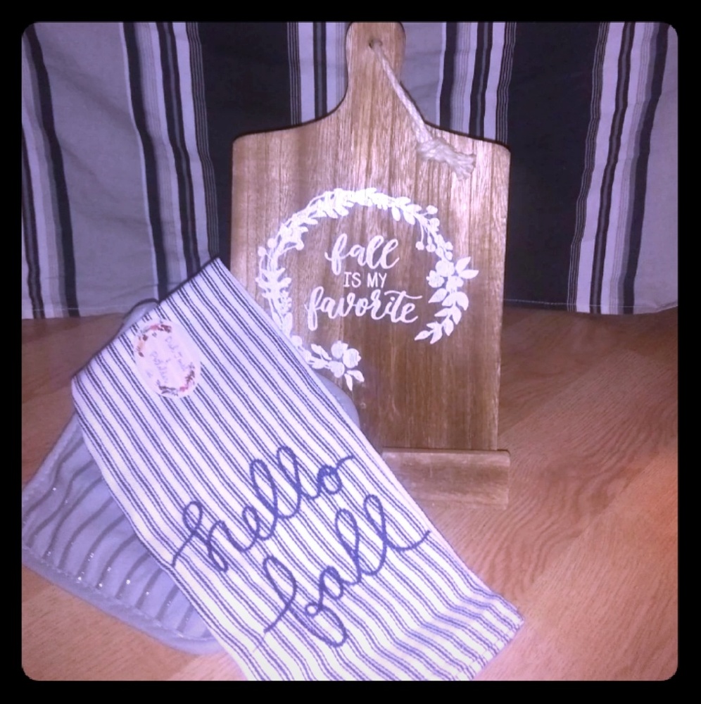 Target Brand Fall 3 Piece Kitchen Set